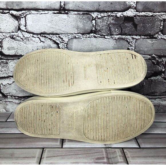 Tory Burch Ruffle White Leather Lace Sneaker Sport Shoes Women’s Sz 9M US/40EU - Picture 13 of 14